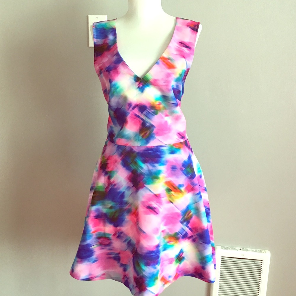 Felicity & Coco Watercolor Bouquet Dress